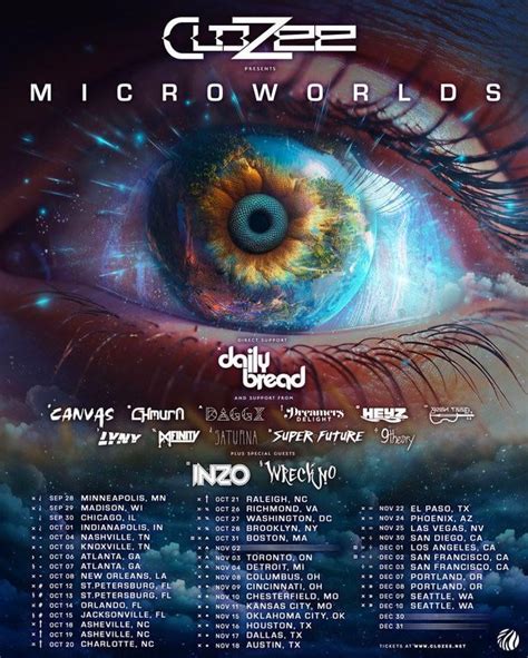 chlozee|CloZee announces Microworlds Tour 2023 : r/CloZee